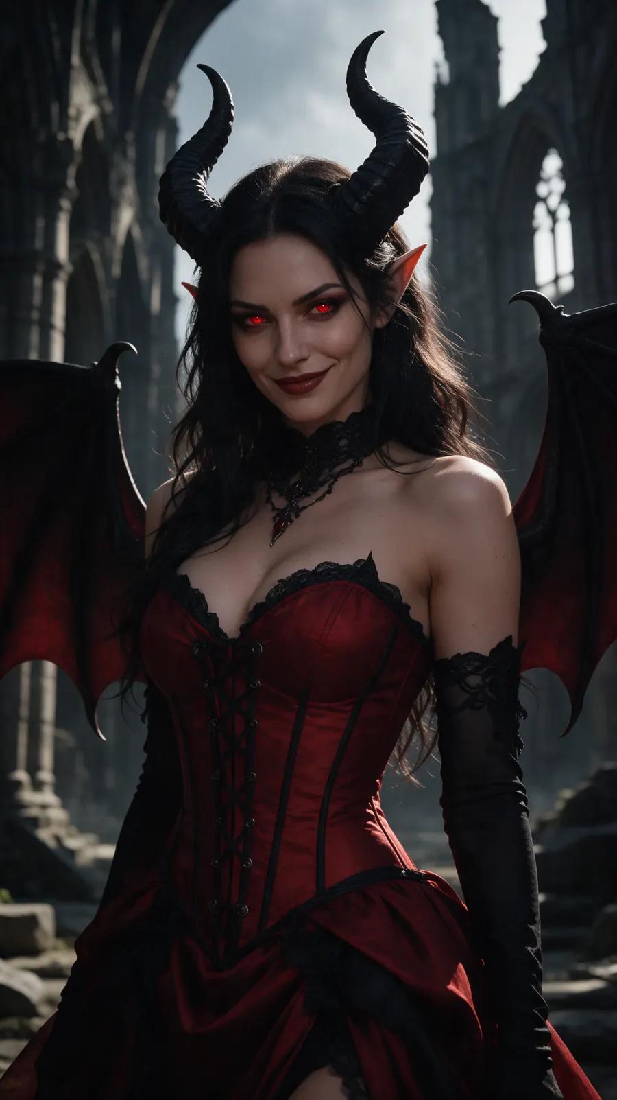 Unzensierte KI-Kunst mit filmischen Glamour- und Dark-Fantasy-Porträts fiktiver erwachsener Frauen